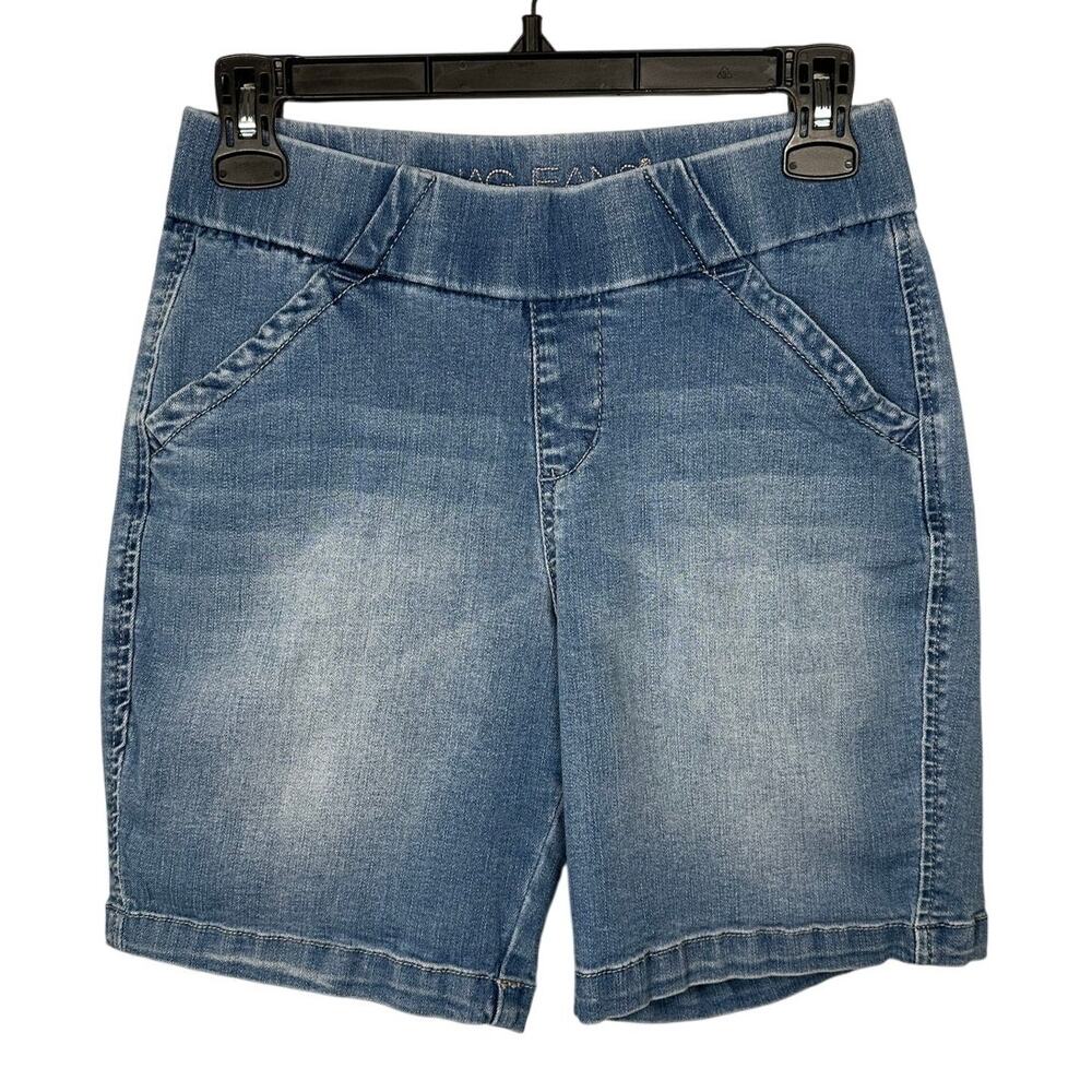 Jag Jeans The Classic Fit Blue Denim Cotton Blend Shorts Women's 4